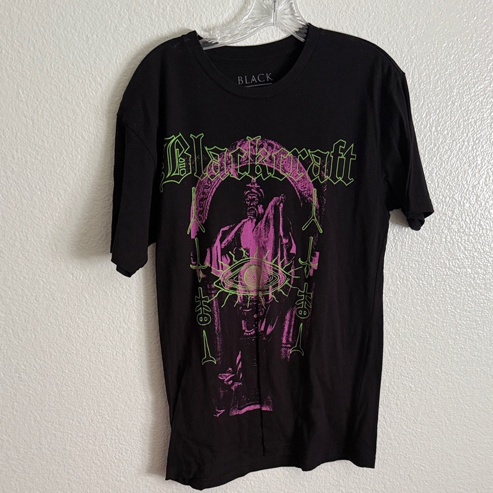 Blackcraft Men's Black Graphic Tee